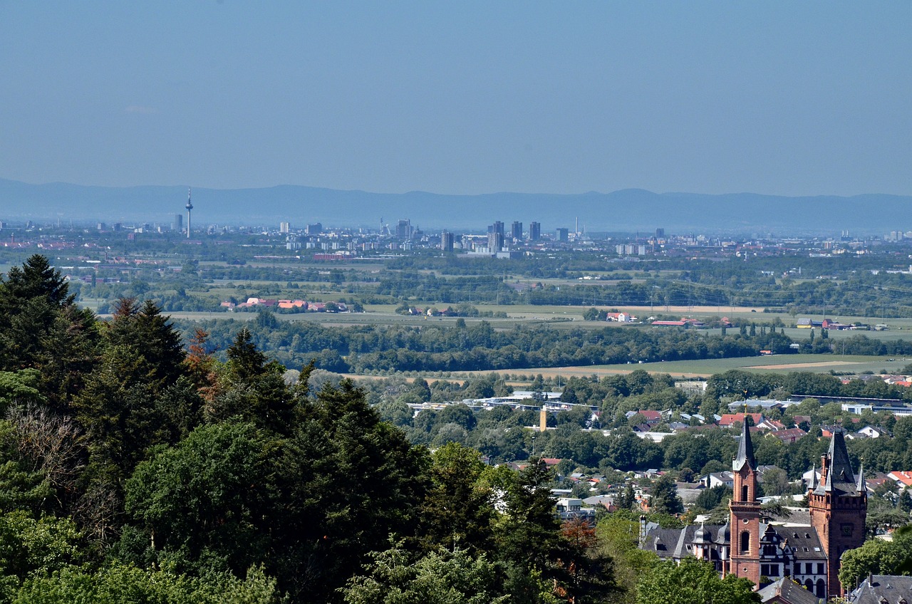 Stadtteile von Weinheim